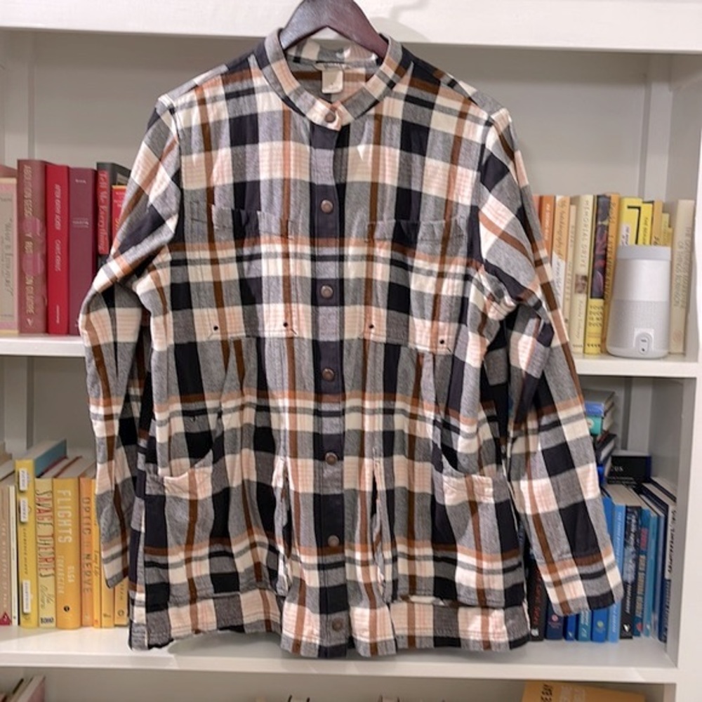 Huge pockets, Duluth Flannel Tunic